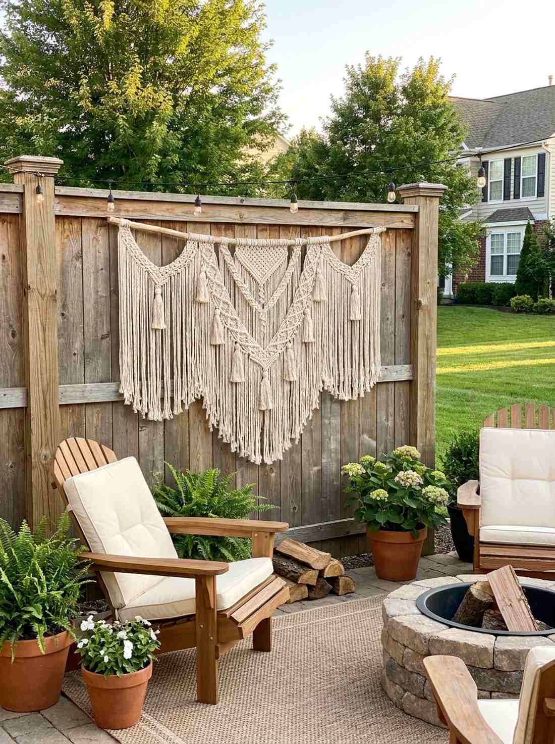 macrame wall hanging
