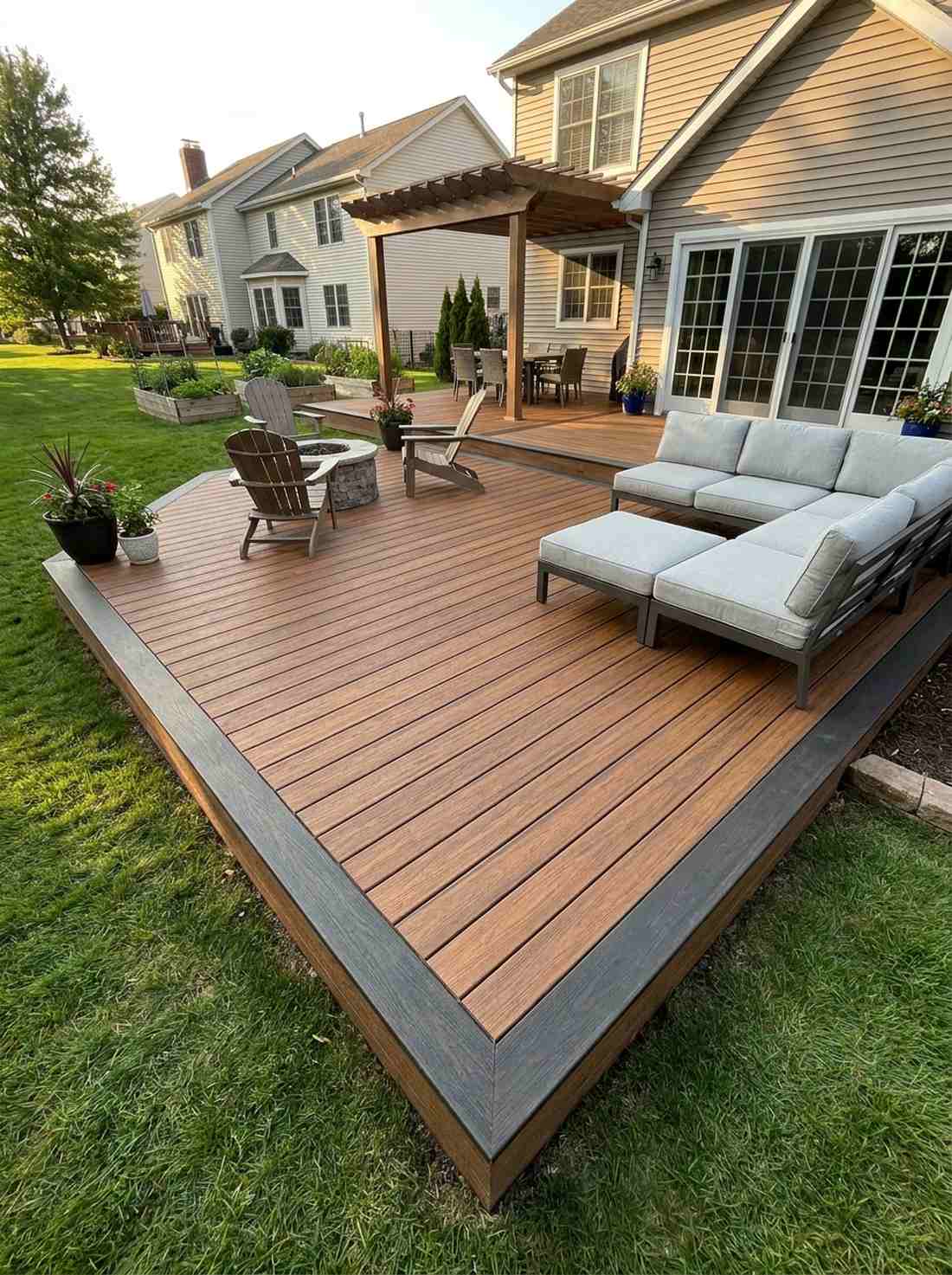 recycled composite decking