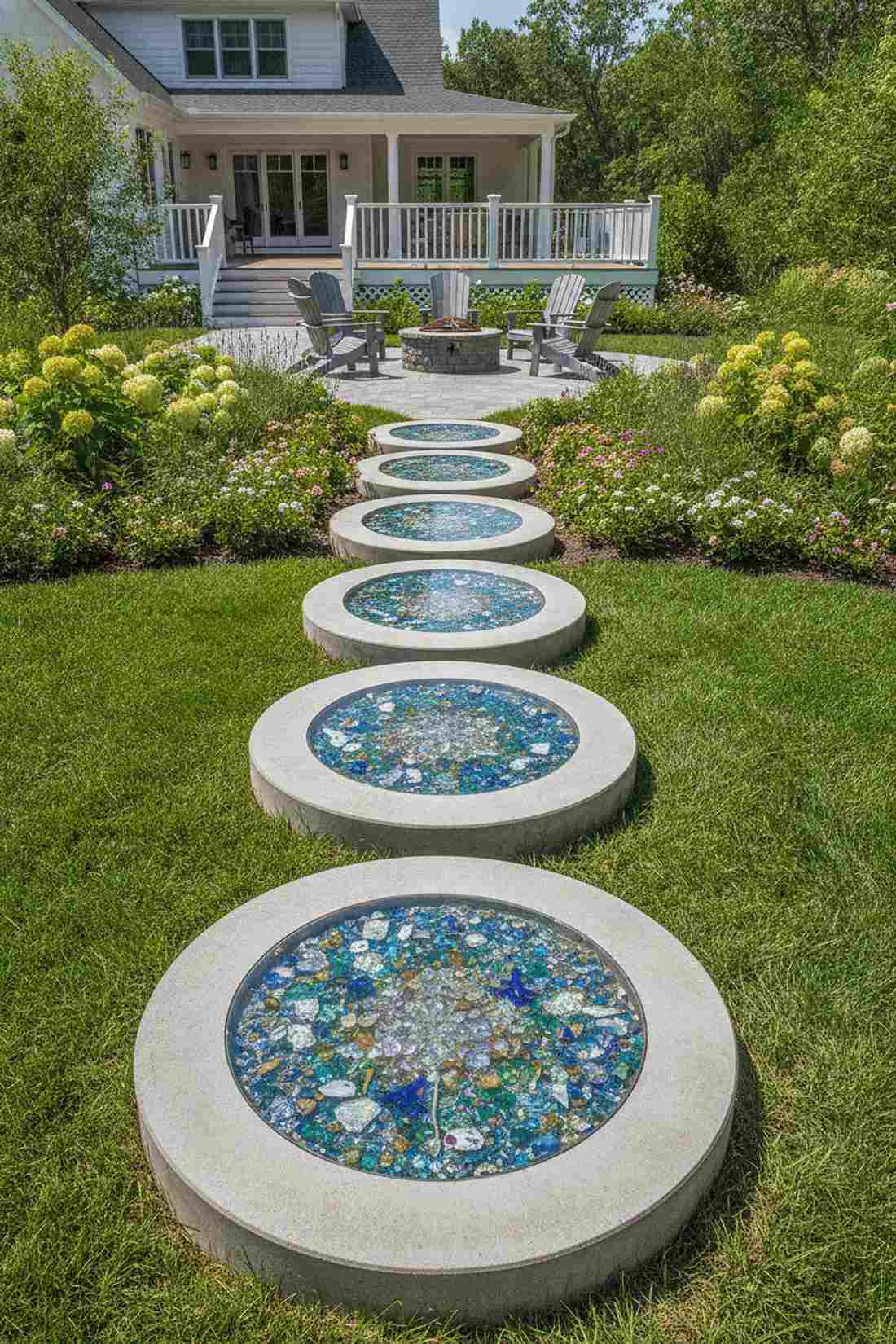 resin inlay medallions