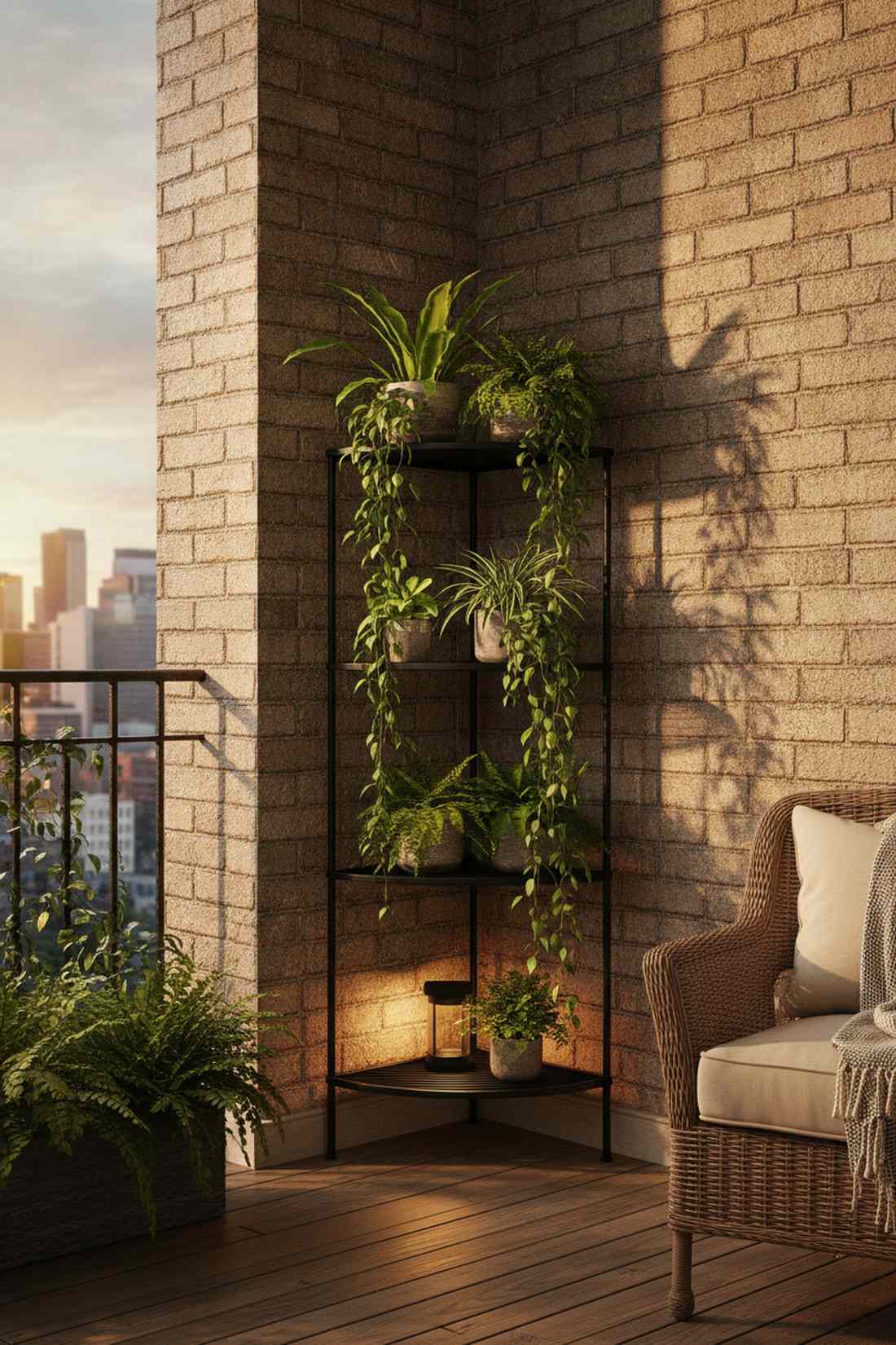rotating vertical planters