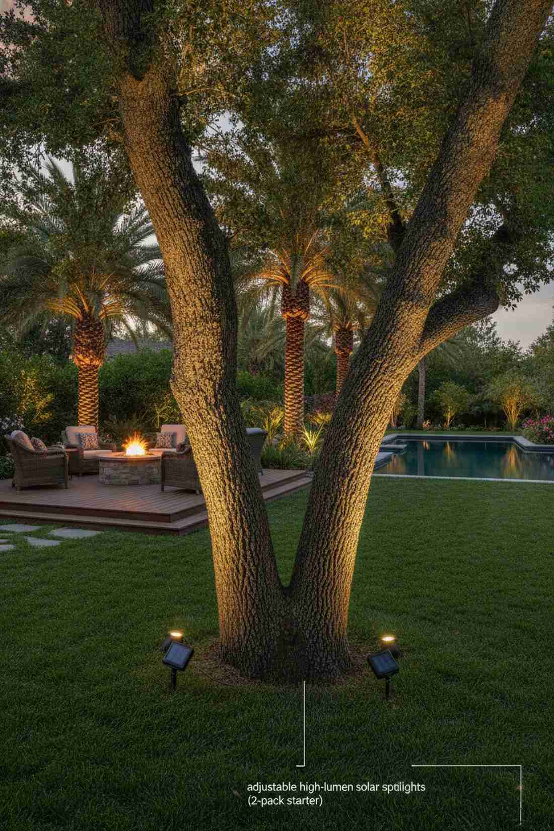solar flood and spot lights