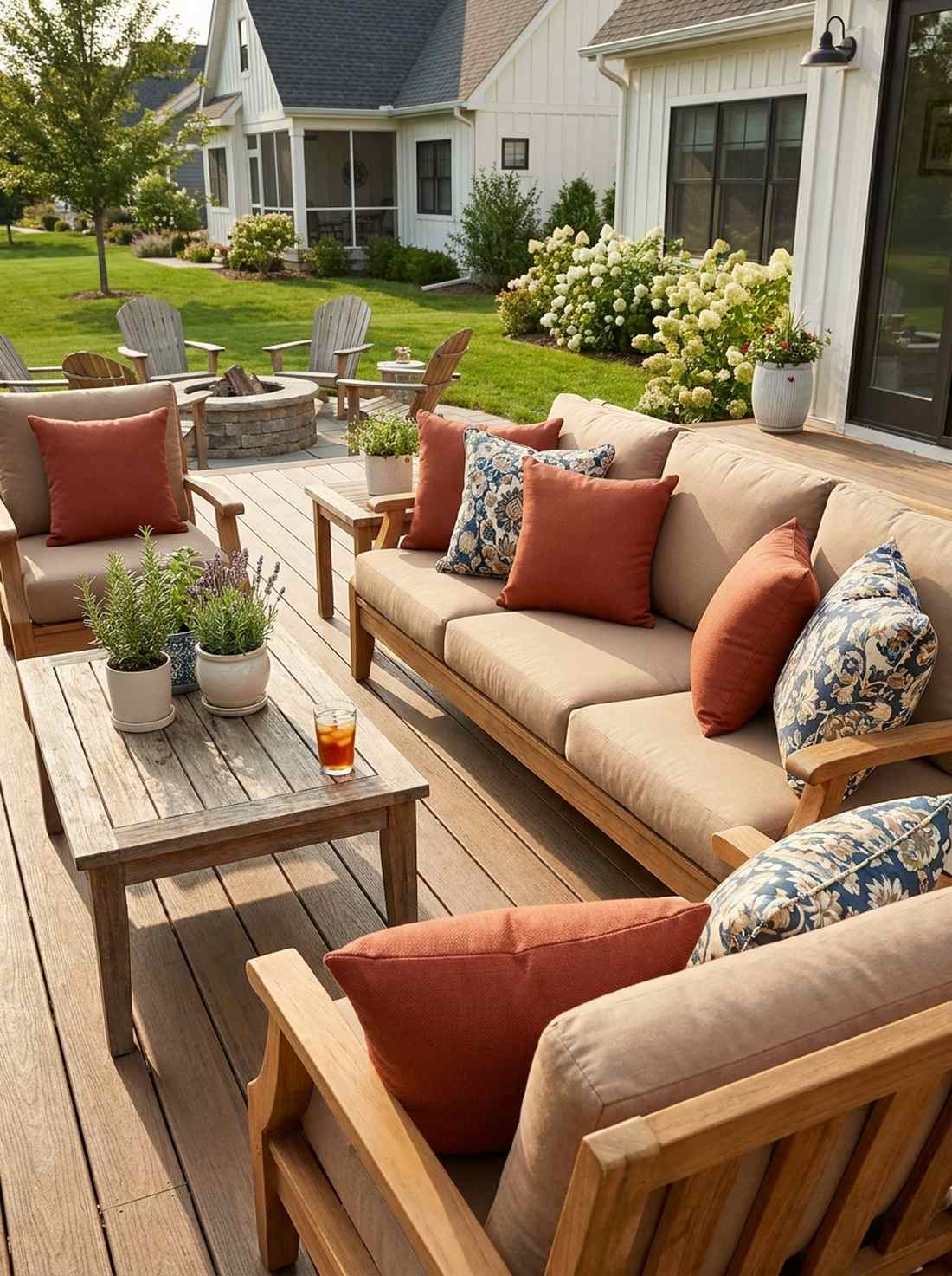terracotta rust solid pillow