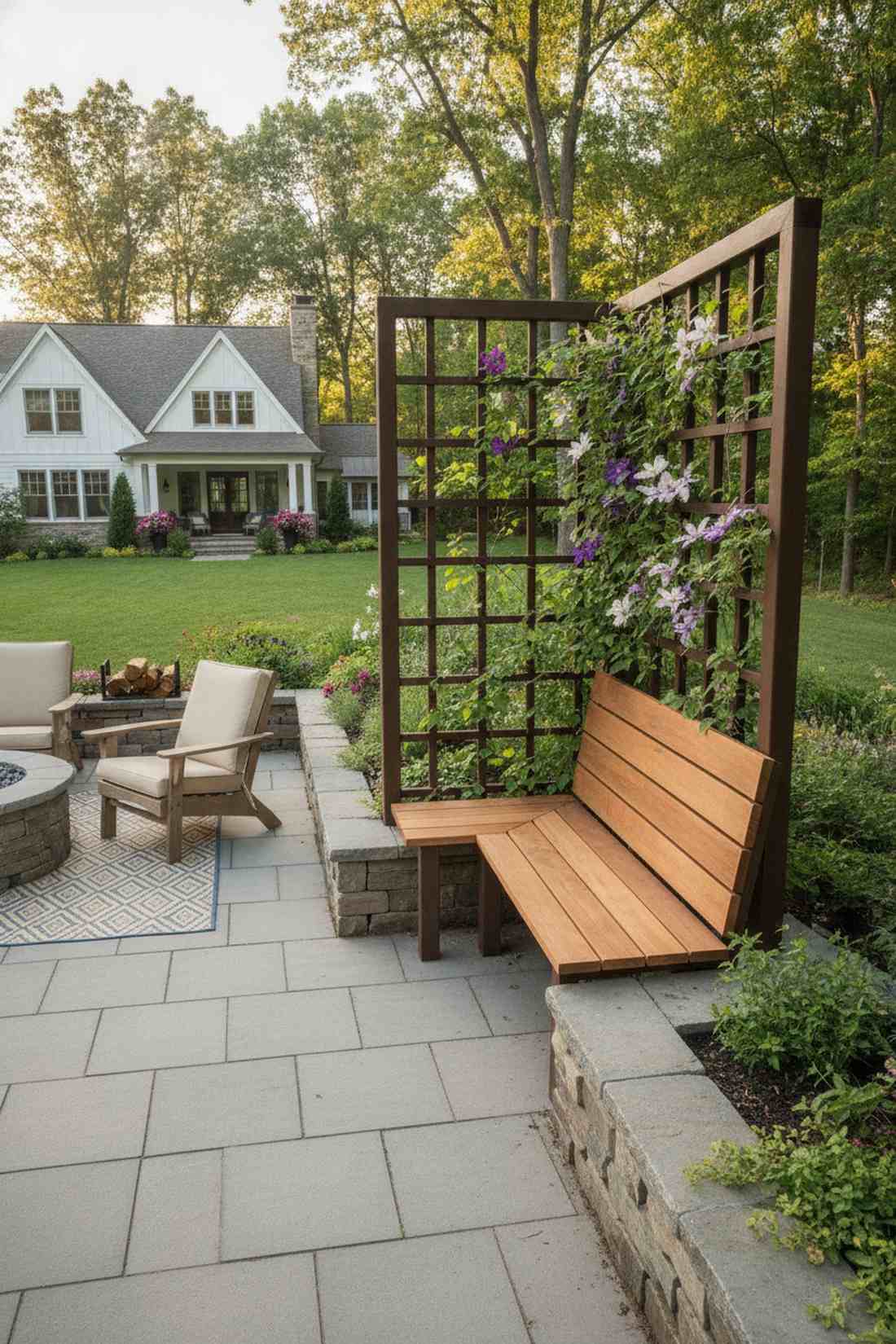 tiered trellis for succession planting