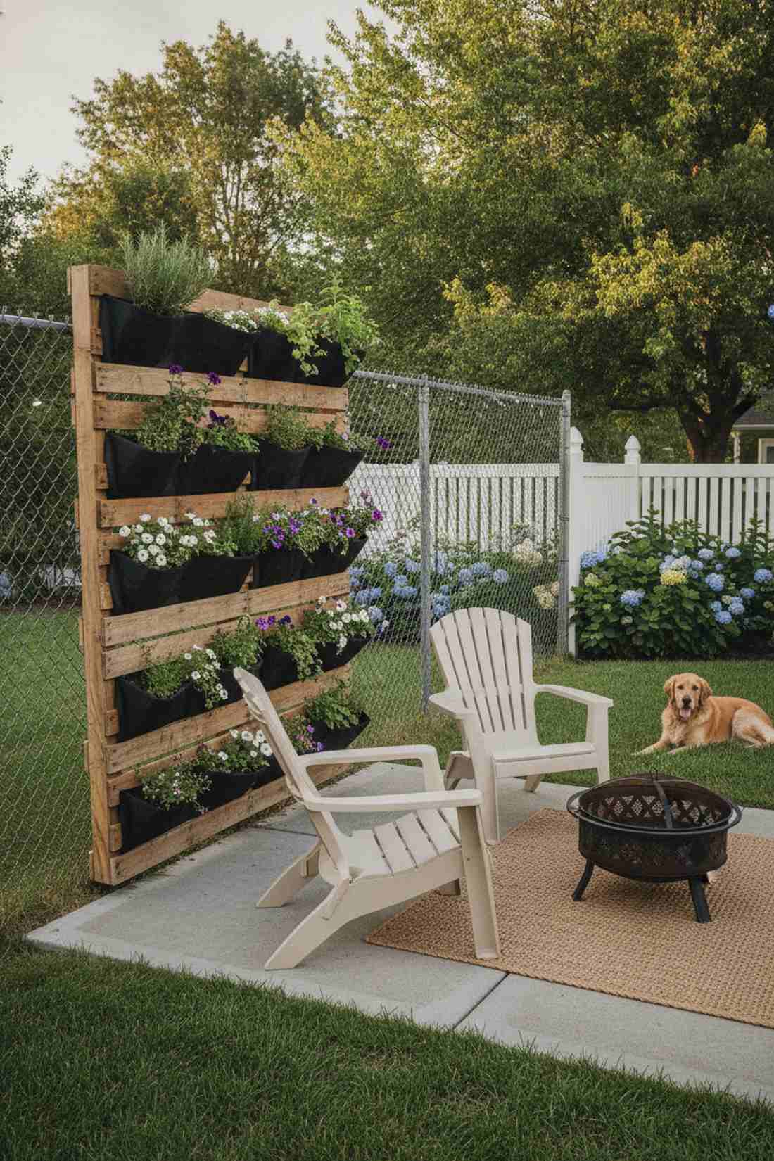 vertical pallet planters