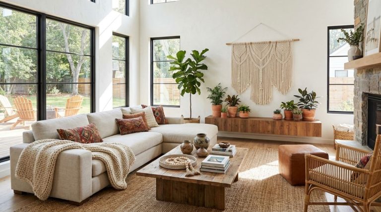142 modern boho decor vertical