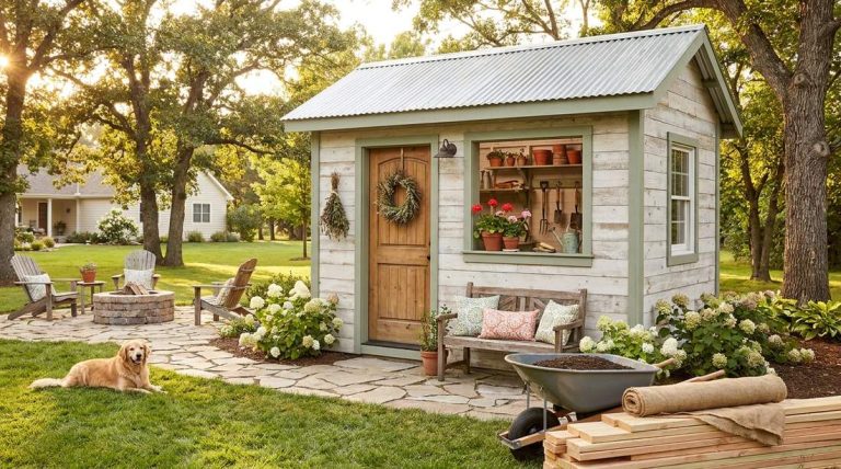 147 cozy garden shed vertical