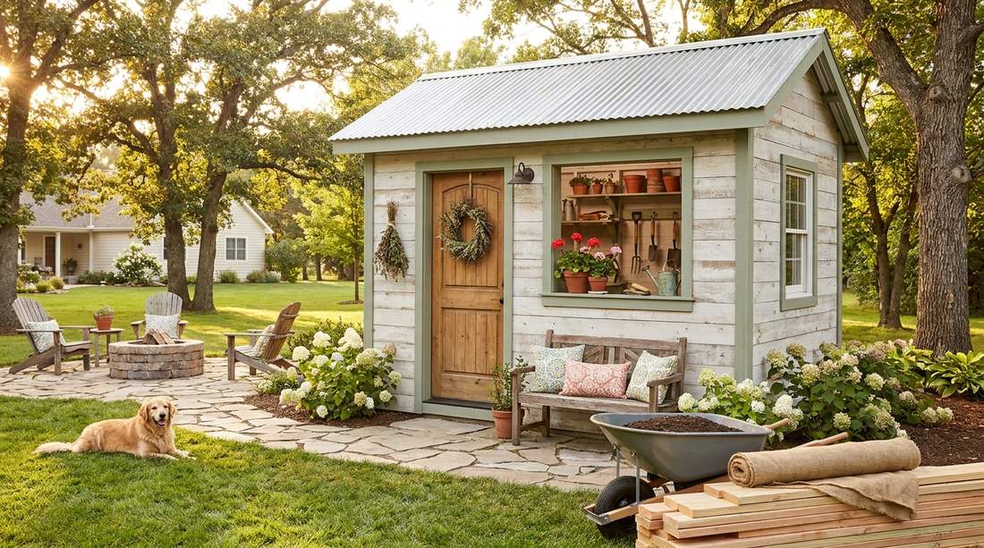 147 cozy garden shed vertical