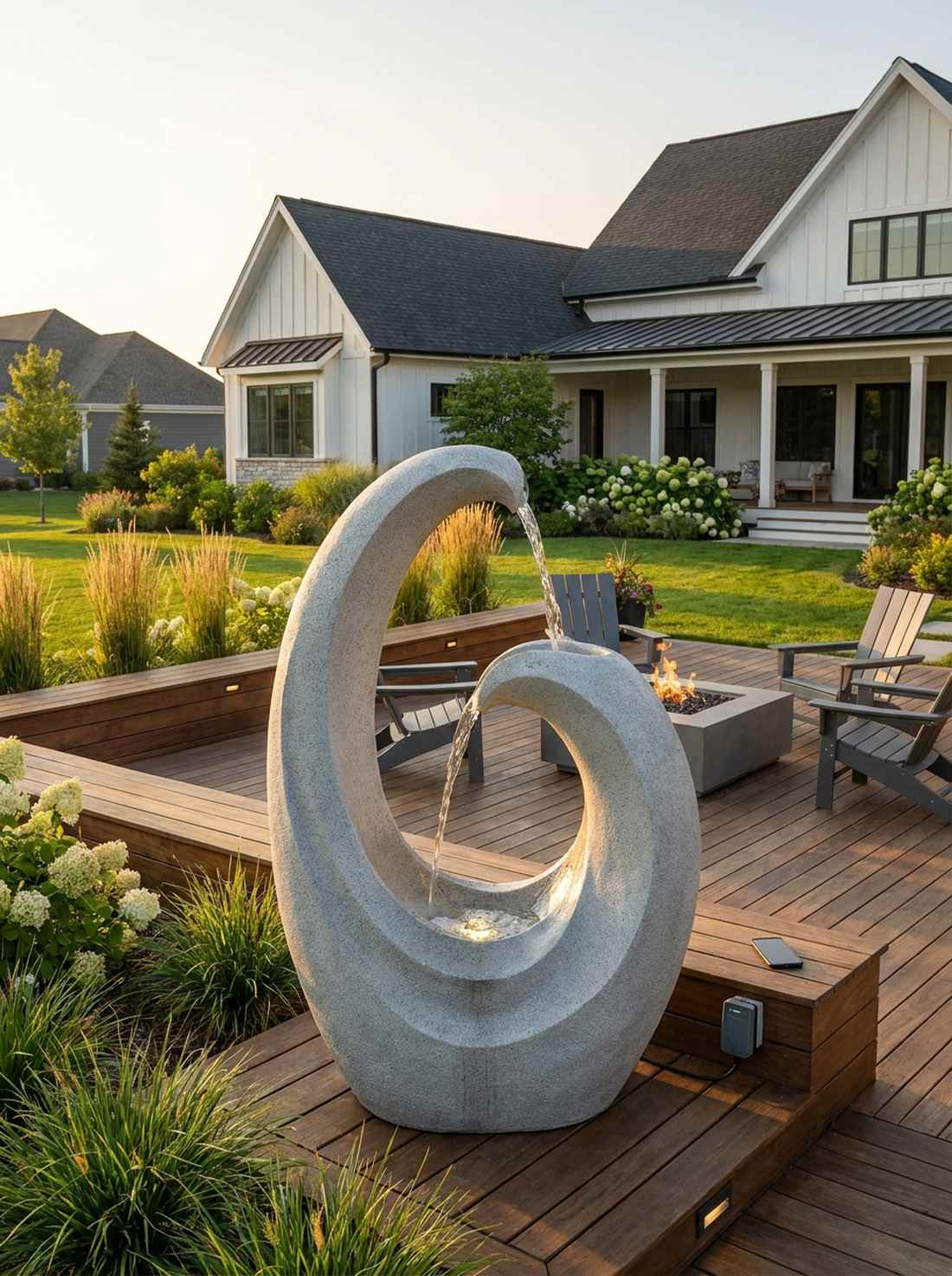 abstract curved form