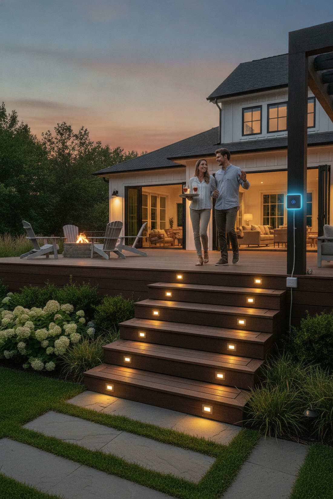 alexa controlled step lights