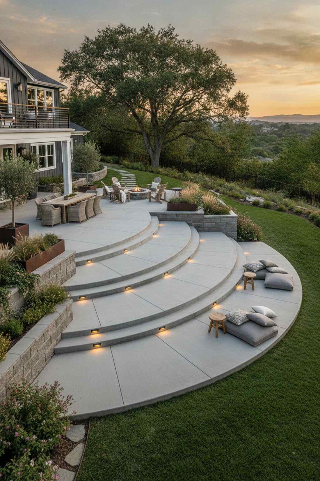 bi level terrace systems