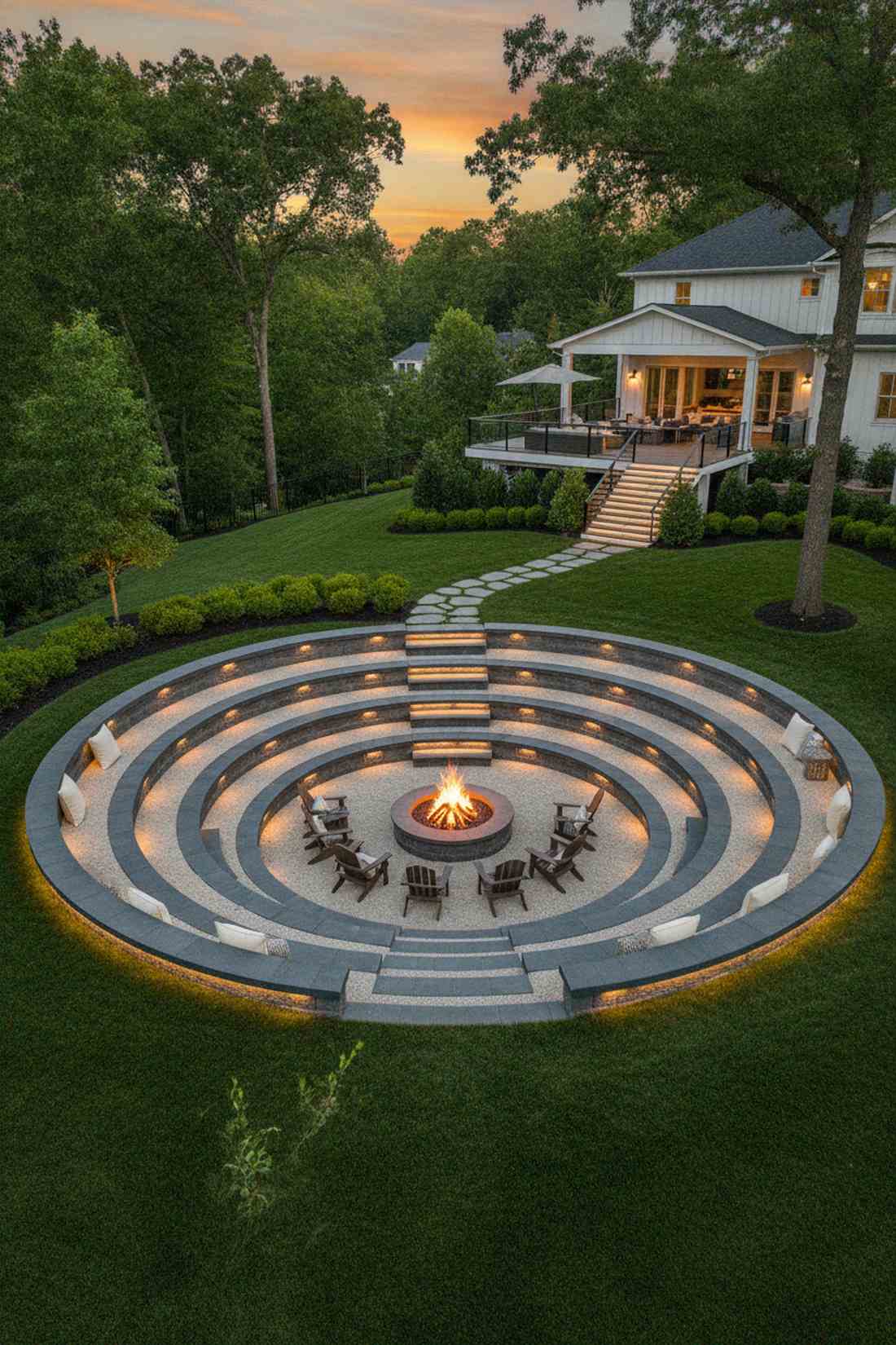 concentric ring amphitheater
