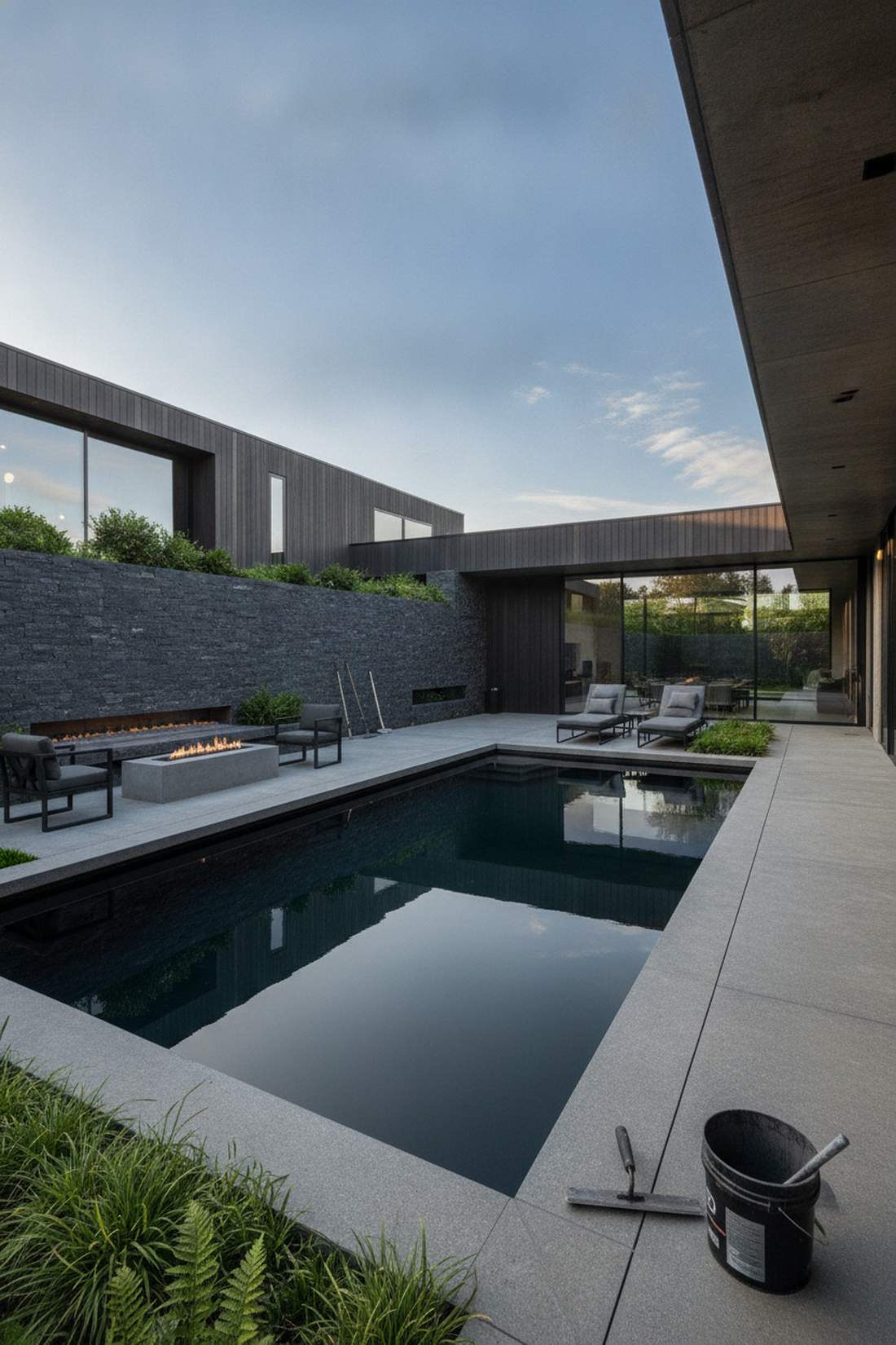 concrete custom color blend