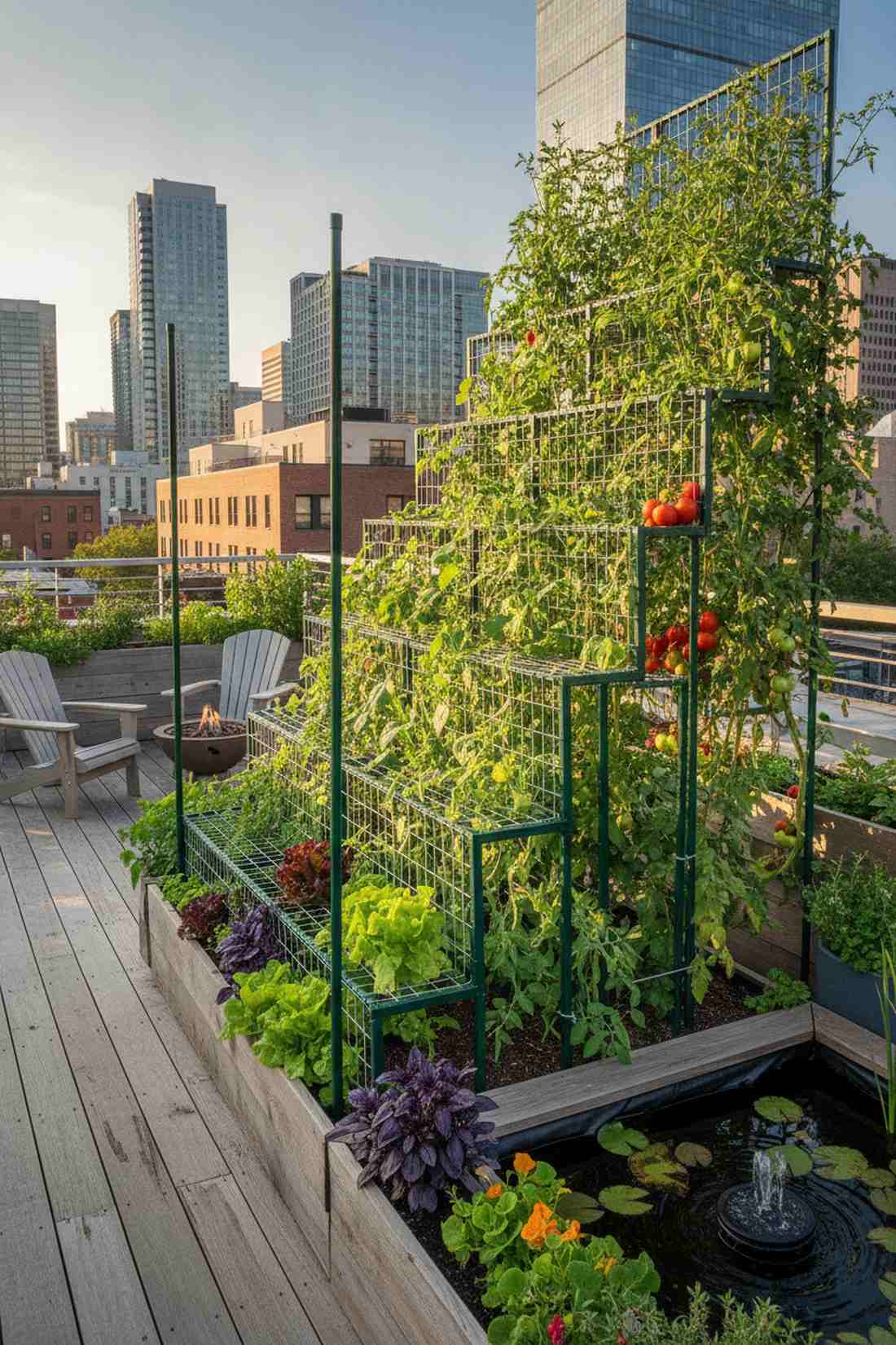 container bed trellis hybrid