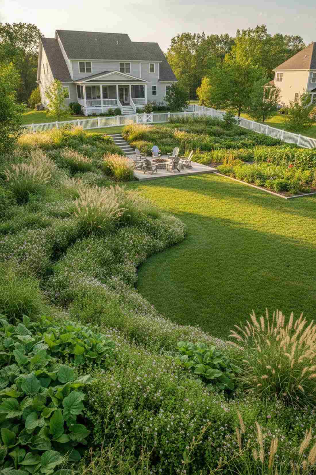 deep rooted perennial edges