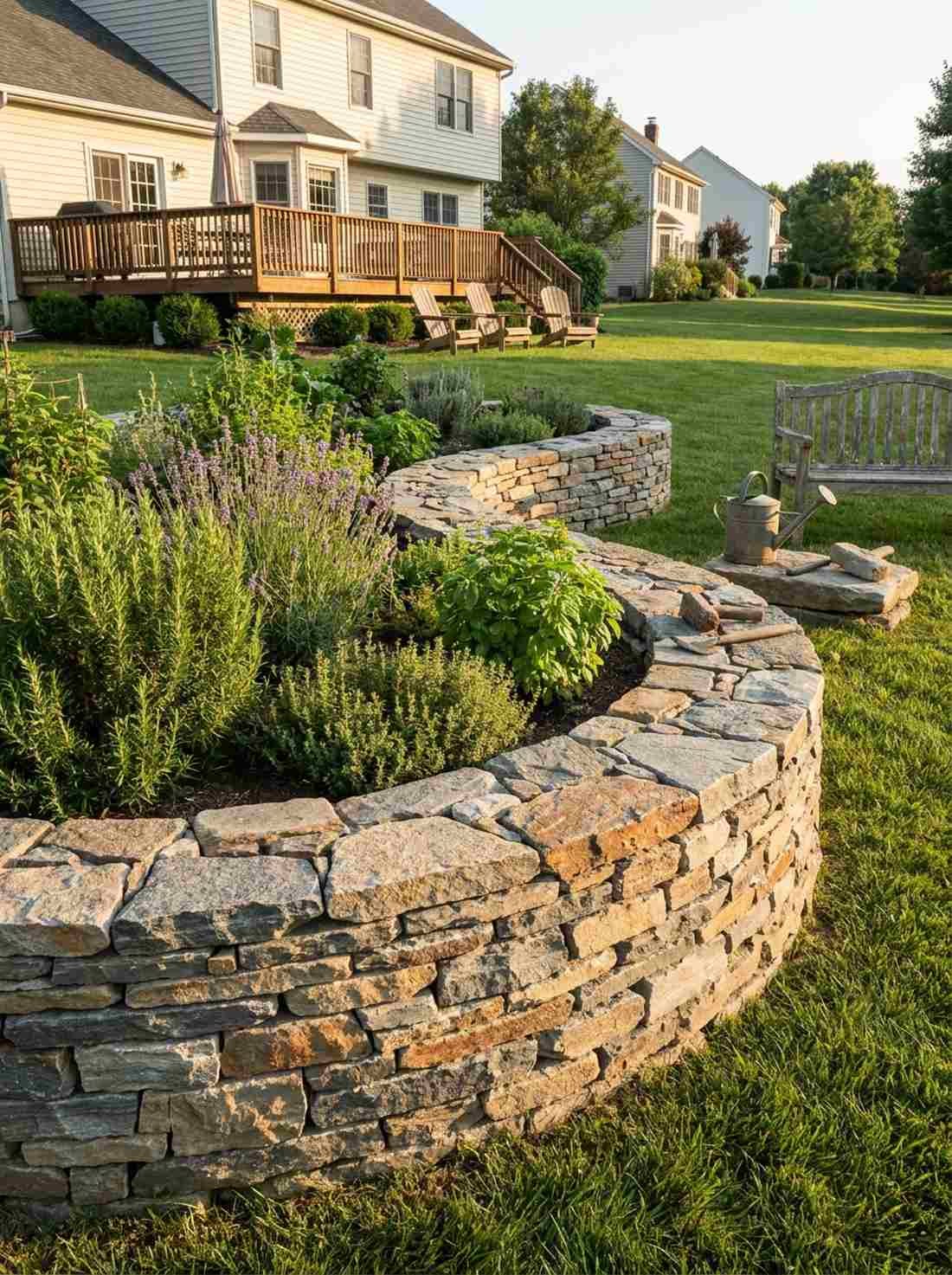 dry laid pennsylvania fieldstone