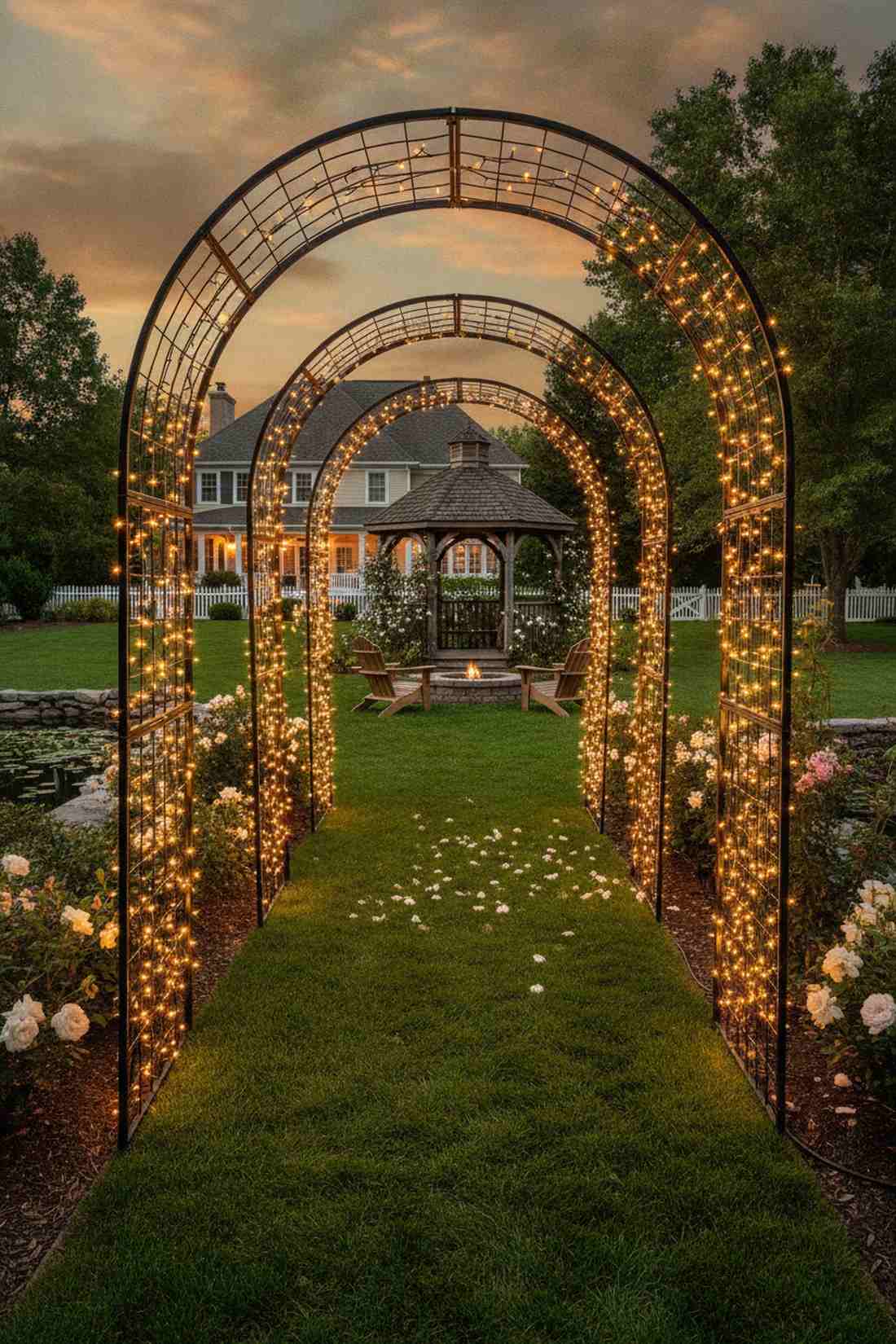entrance tunnel archway