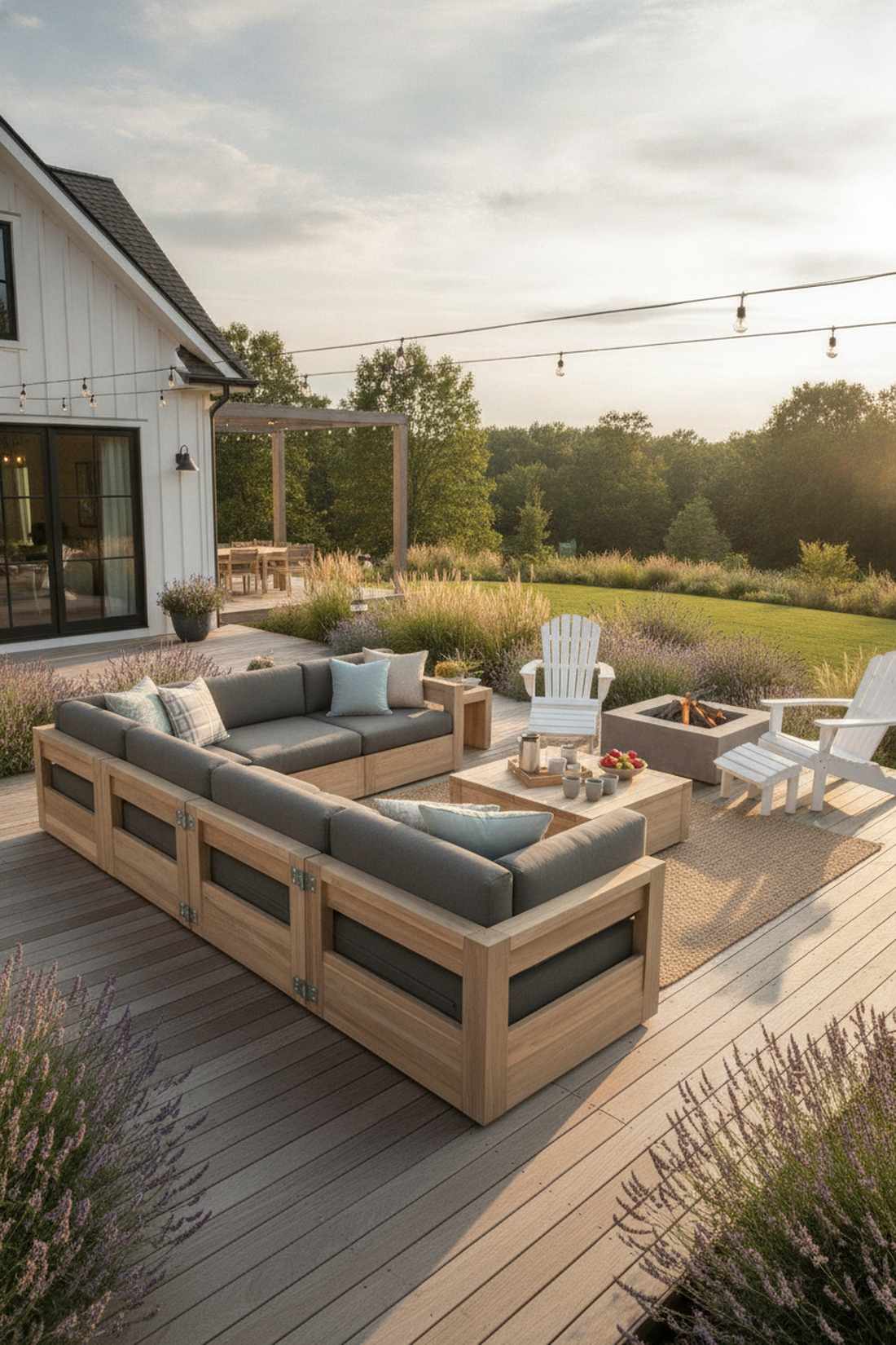 eucalyptus sectional sofas