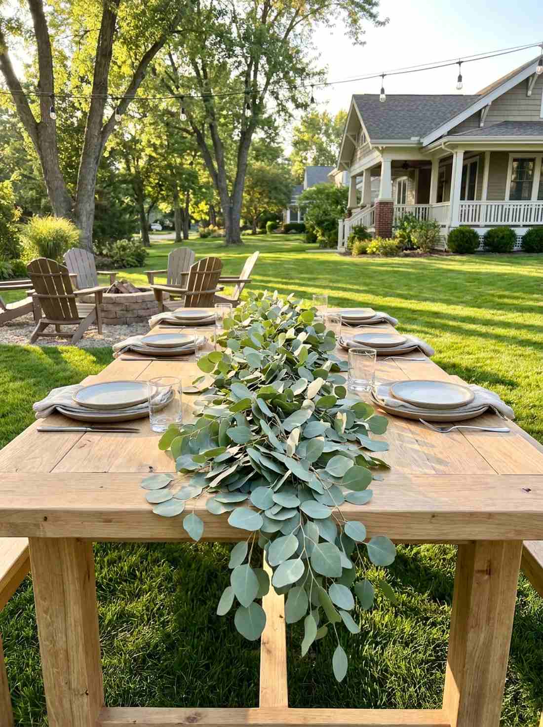 eucalyptus table runners