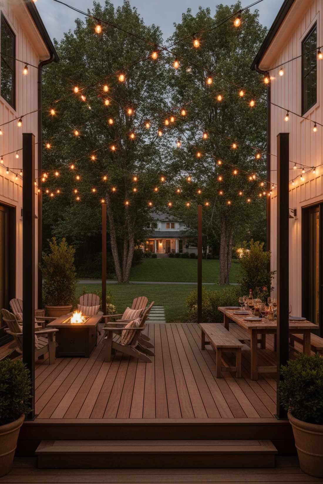 festival style zigzag overhead