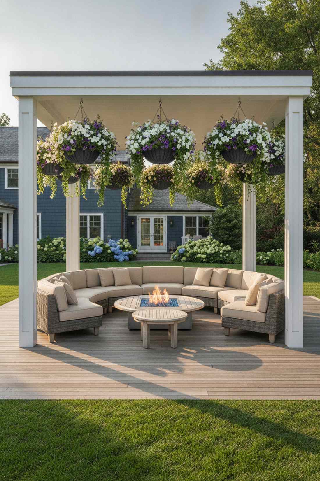 gazebo ring arrangement