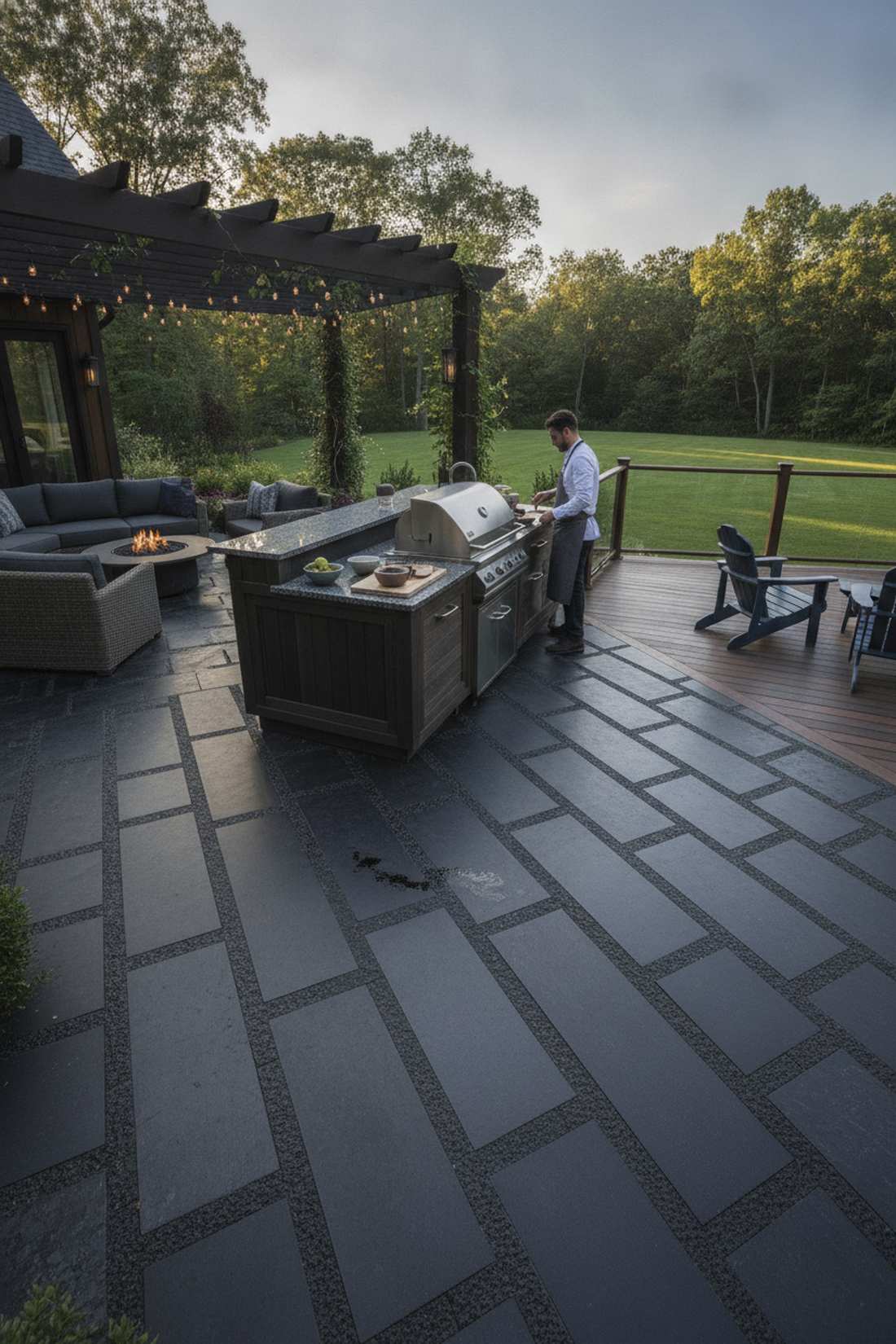 granite pavers multi finish