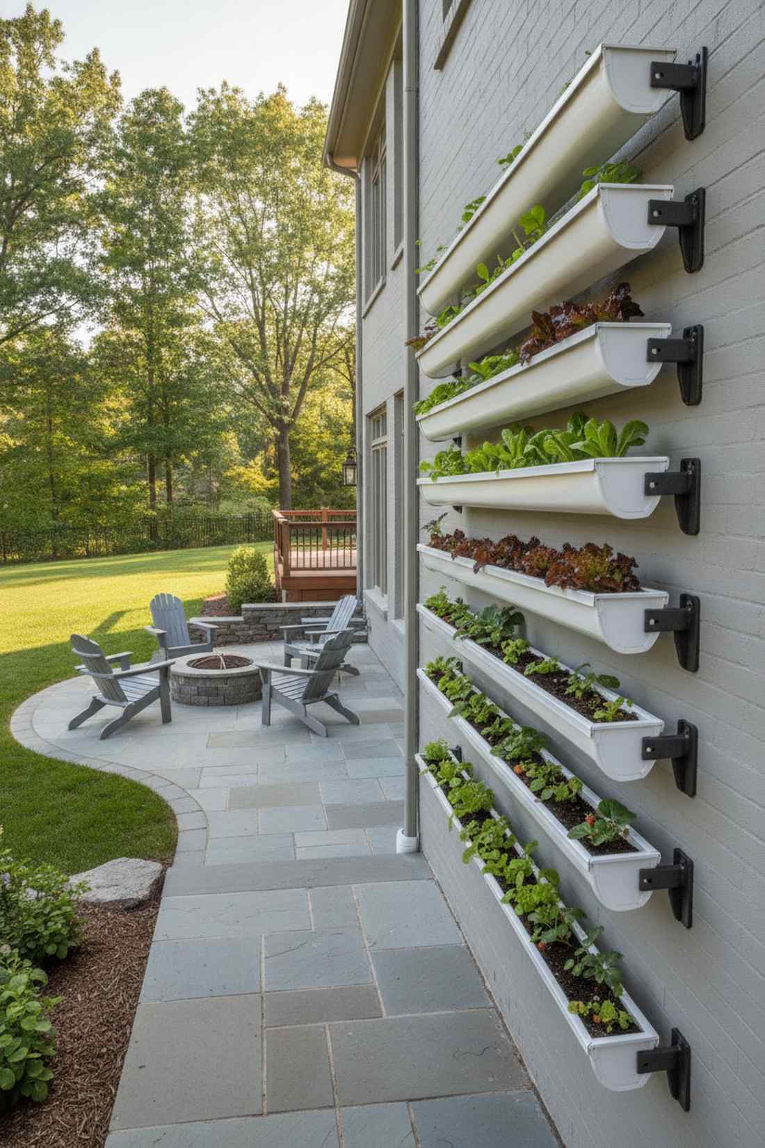 gutter garden system