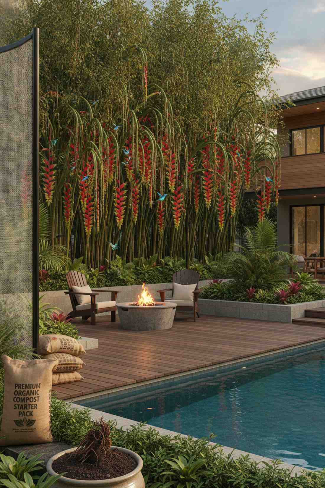 heliconia rostrata hanging lobster claw