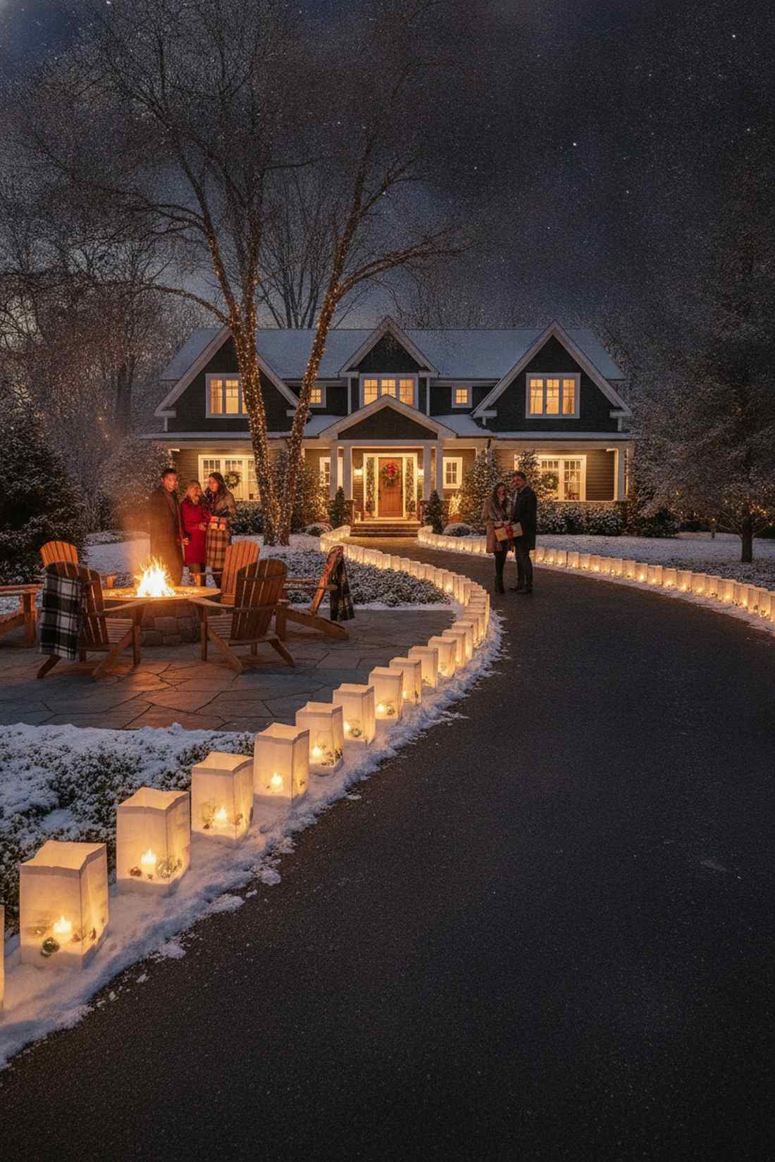 luminaria bag borders