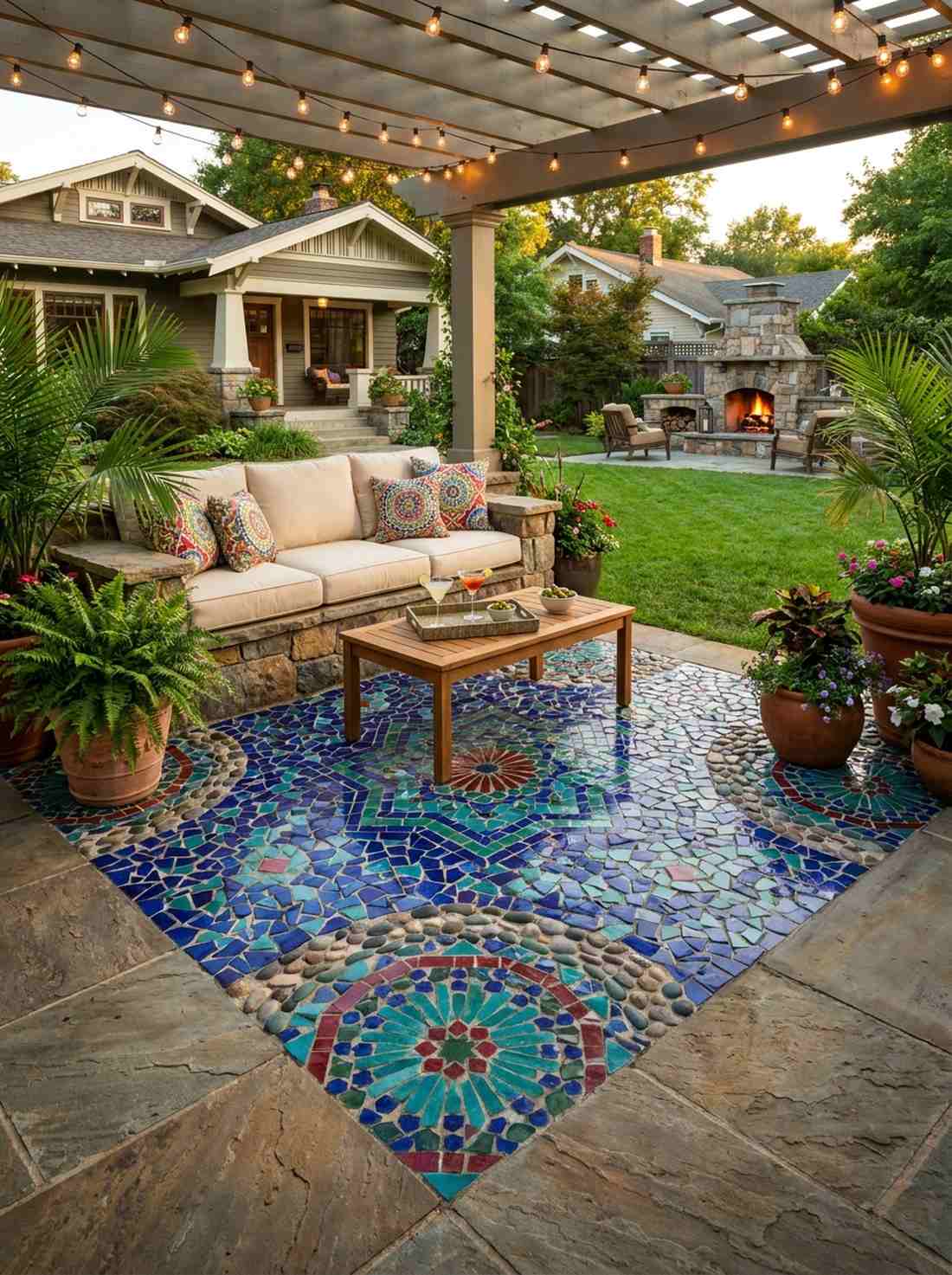 moroccan zellige inspired