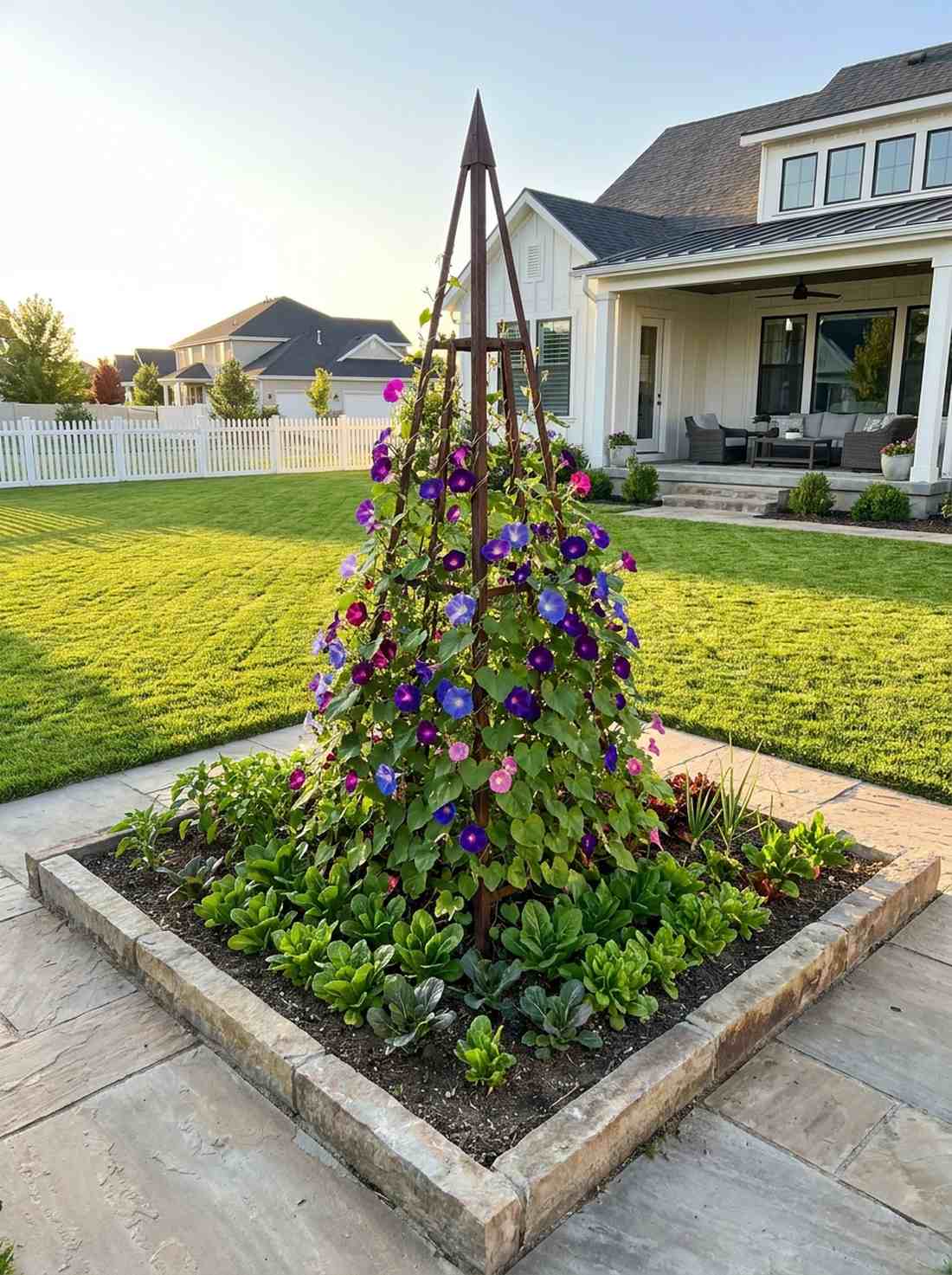 obelisk centered beds