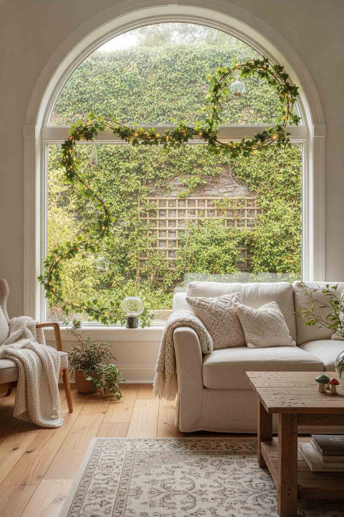 organic vine pattern