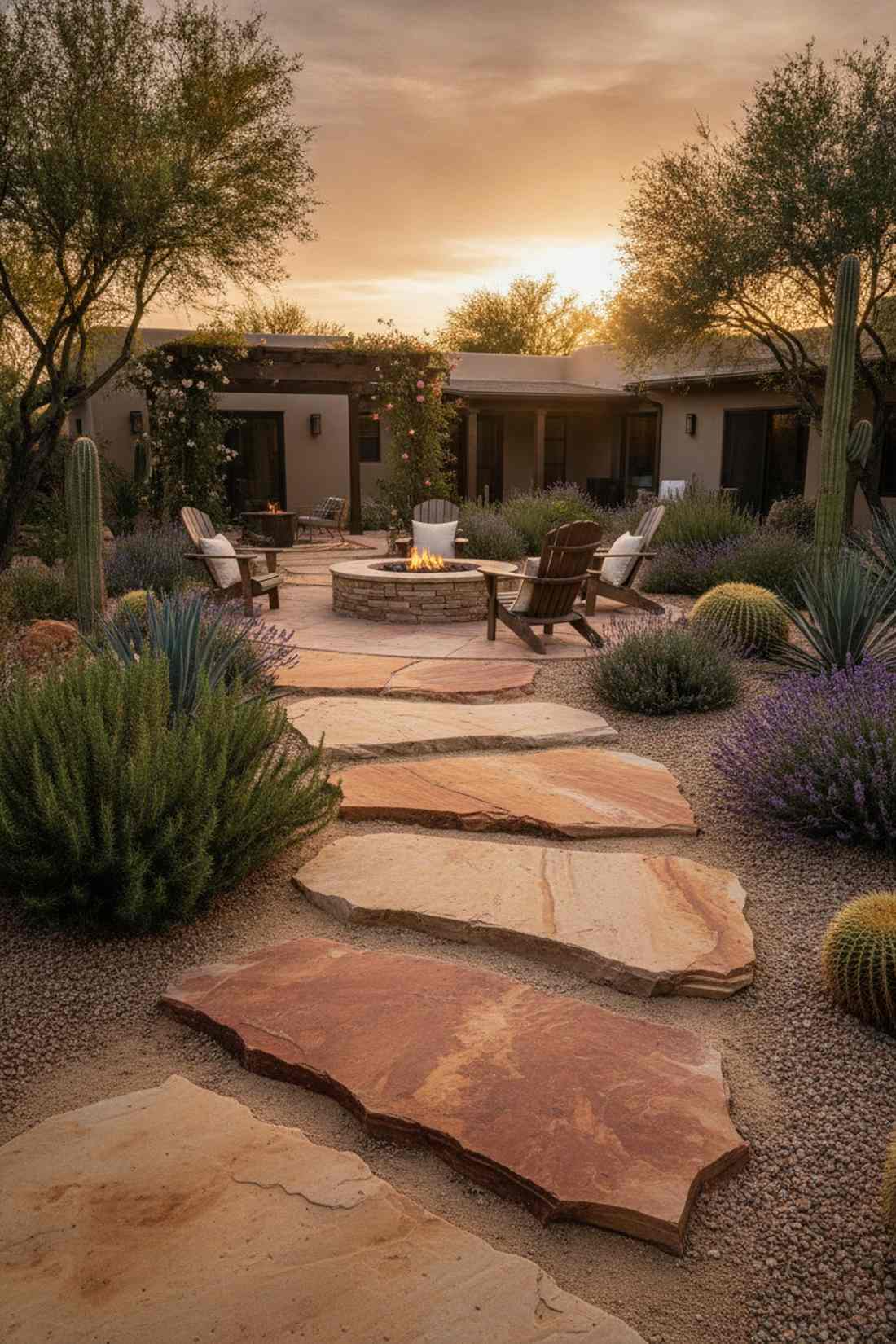 sandstone irregular slabs