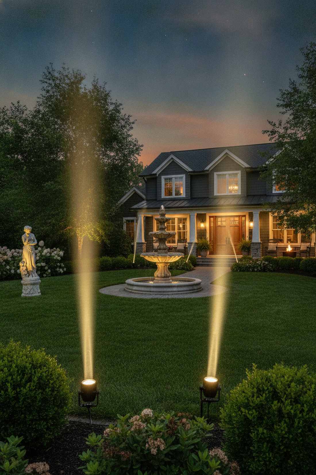 solar spotlight feature lighting