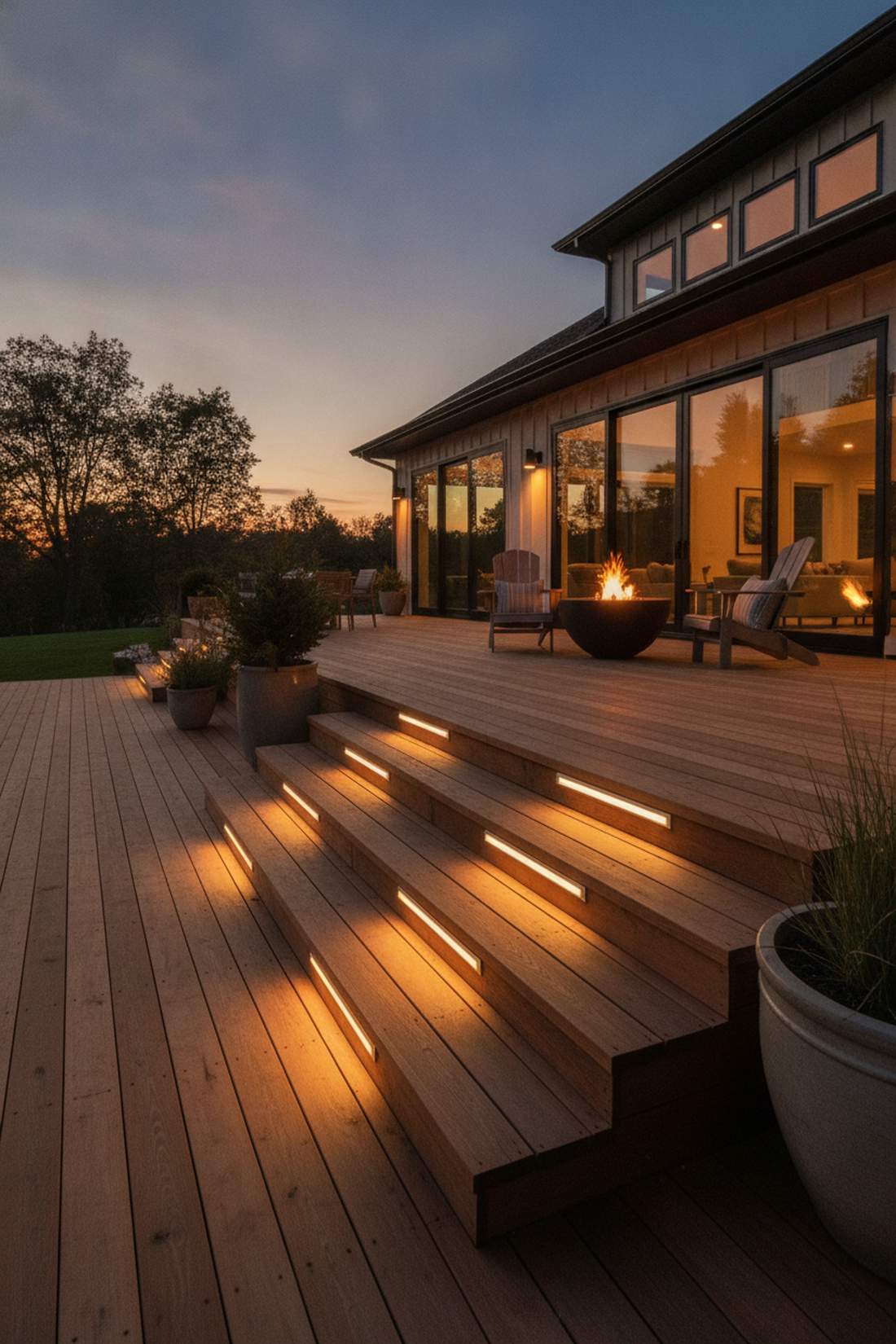 stair riser lighting