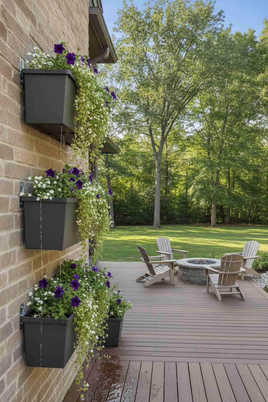 vertical wall mounted boxes