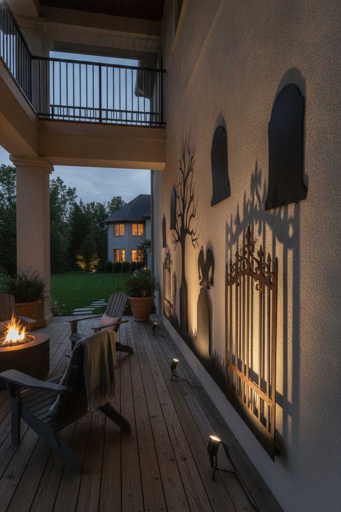 wrought iron silhouettes