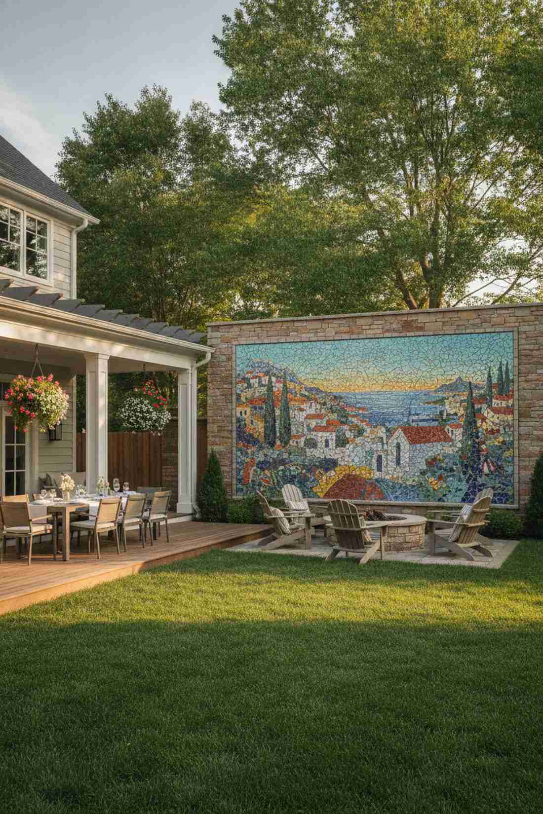 ceramic tile mosaic mural