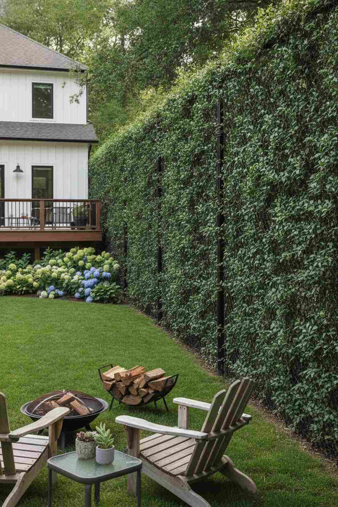 chain link fabric support