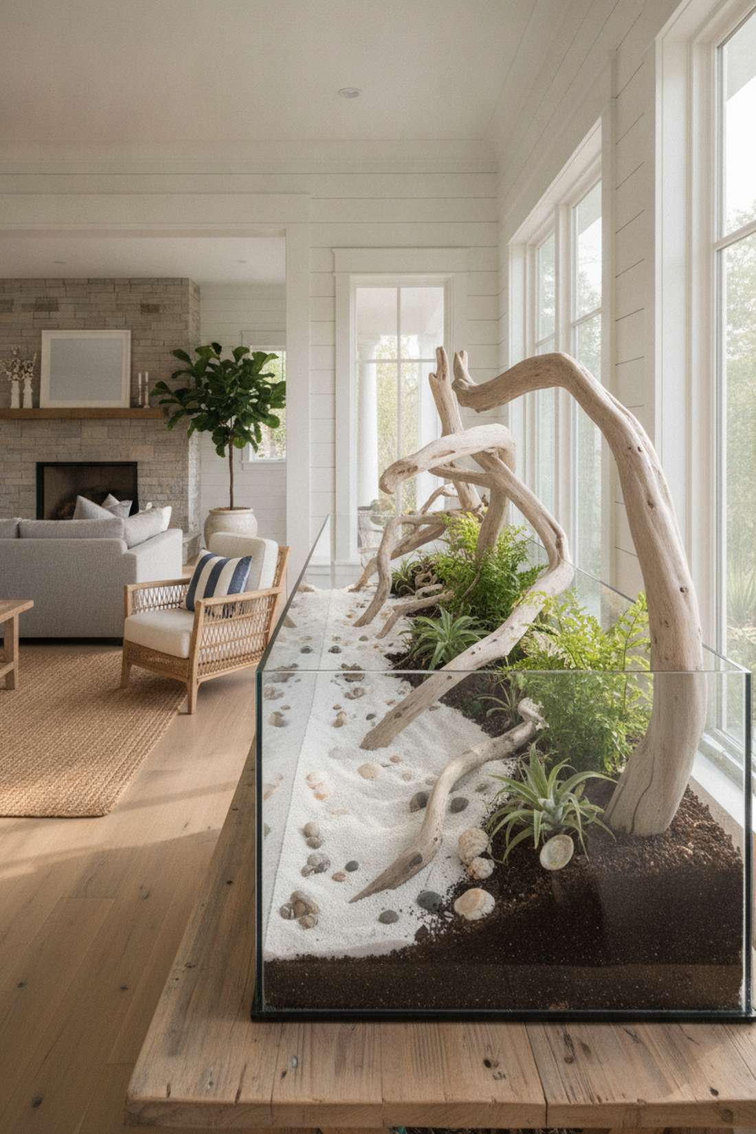 driftwood section dividers