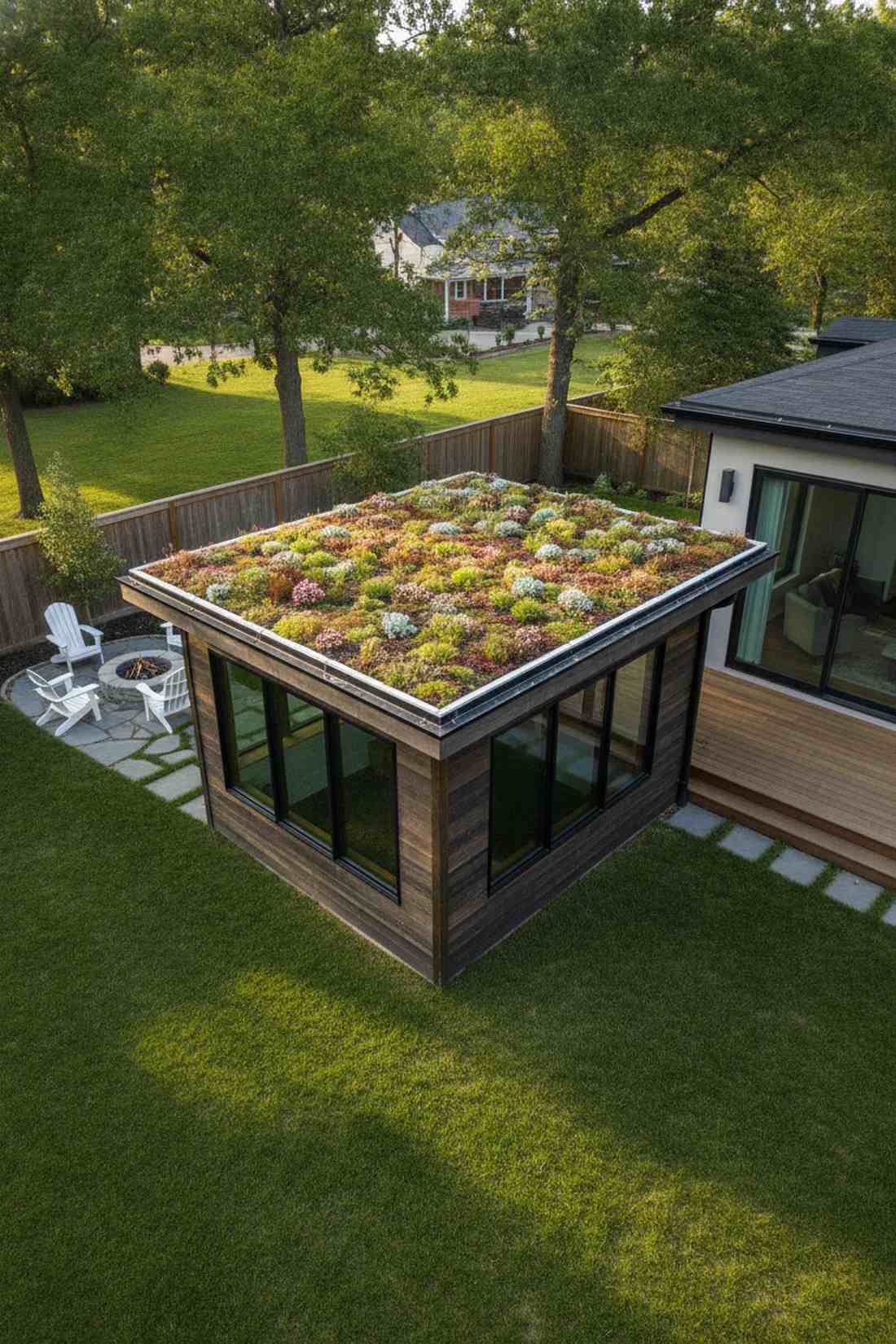 extensive green roofs