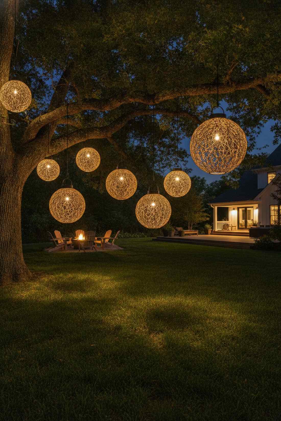 lantern hanging orbs