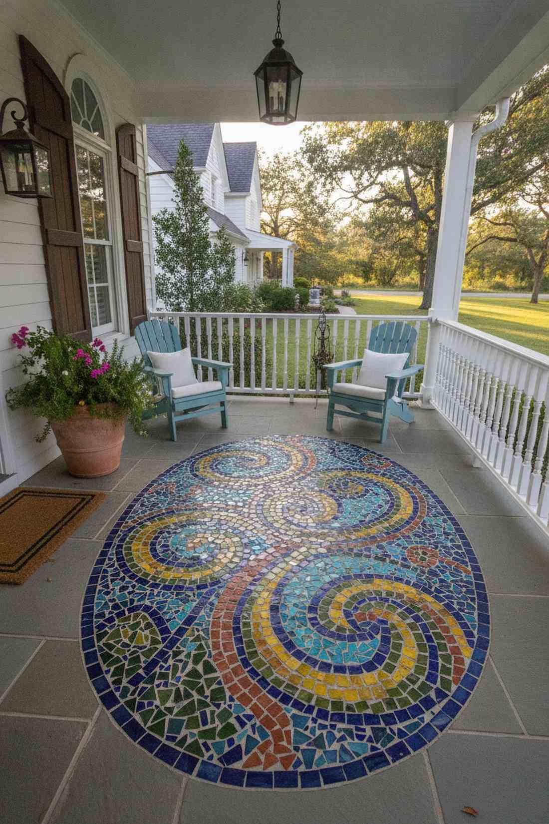 mosaic insert pattern