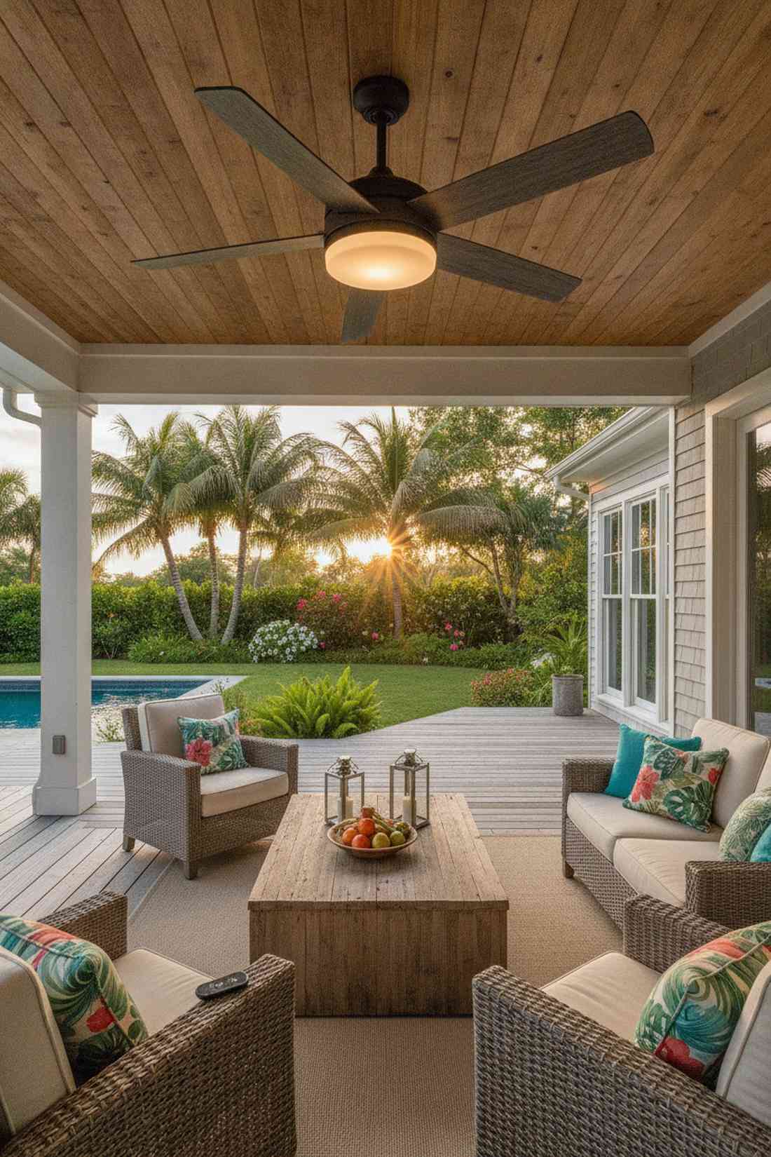 outdoor ceiling fan light kits