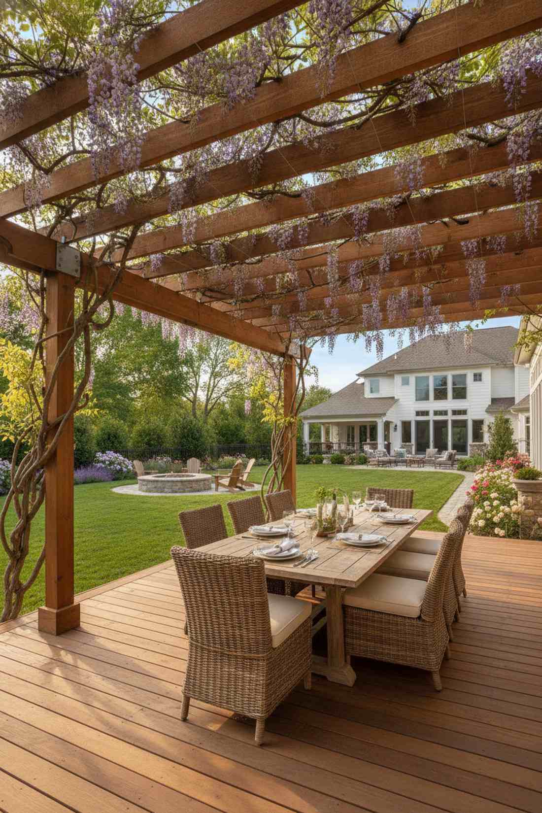 pergola overhead gardens