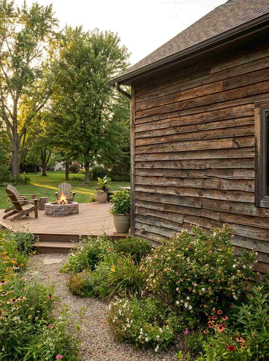 reclaimed timber cladding