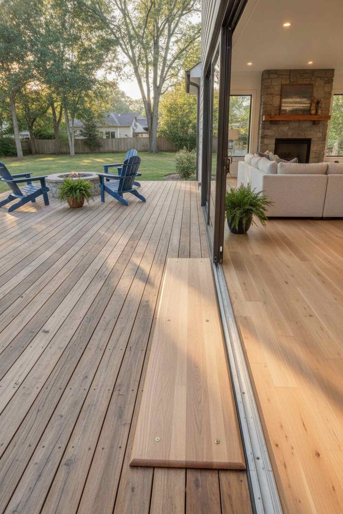 reducer strips for height changes