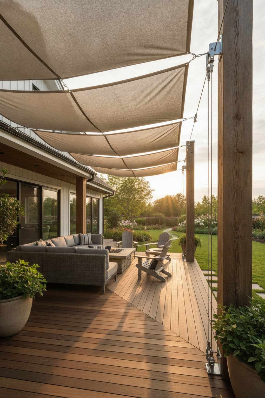 retractable canopy umbrella hybrid