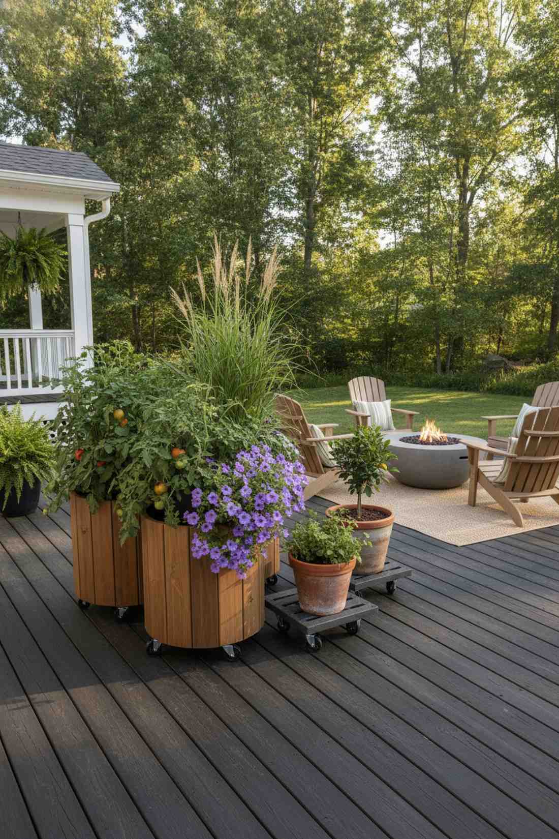 rolling container gardens