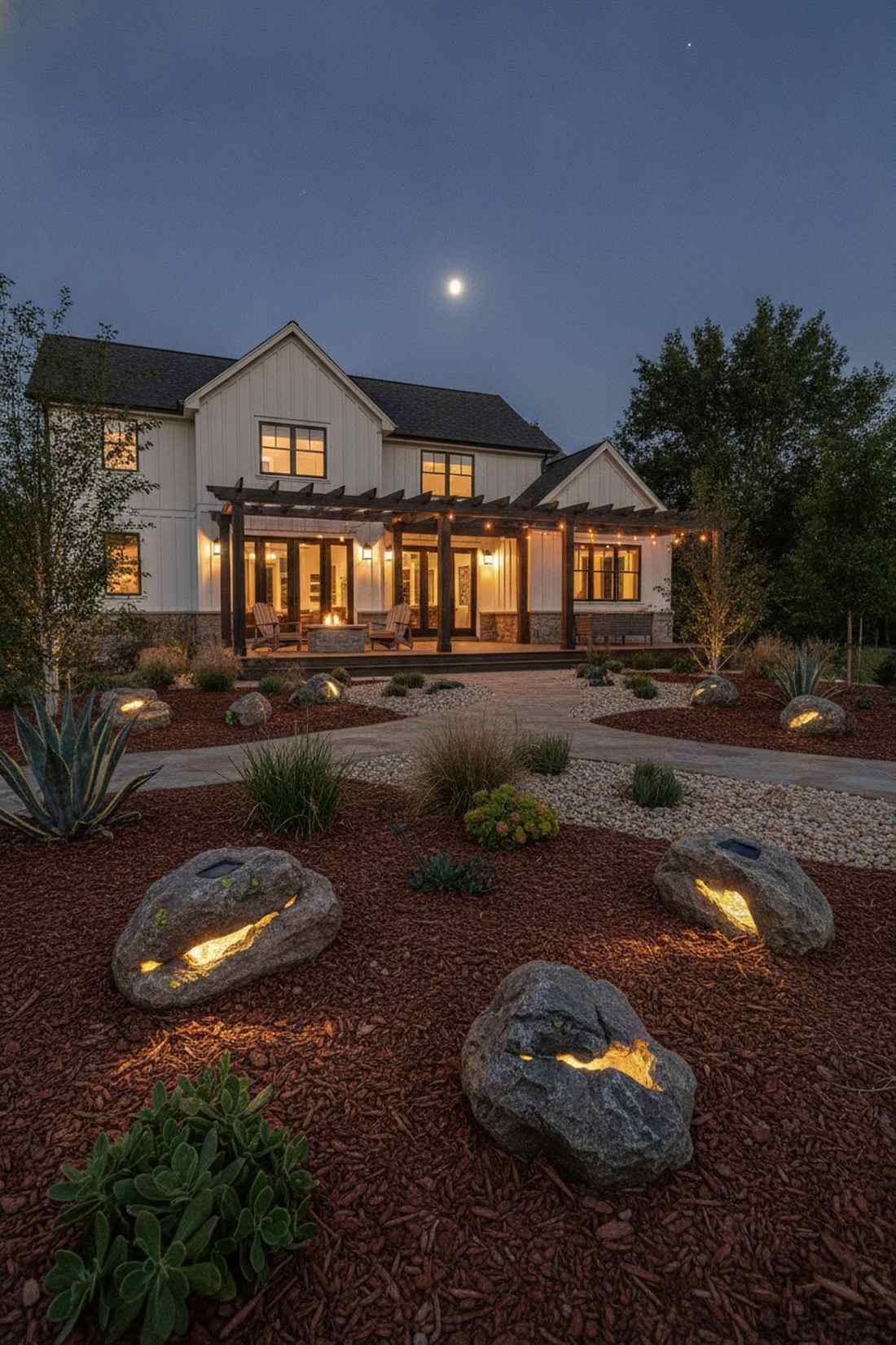 solar rock lights