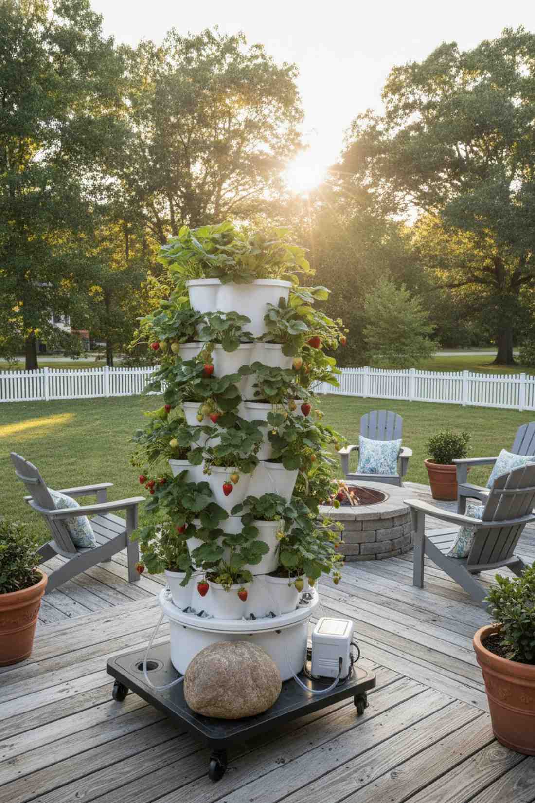 tower planter